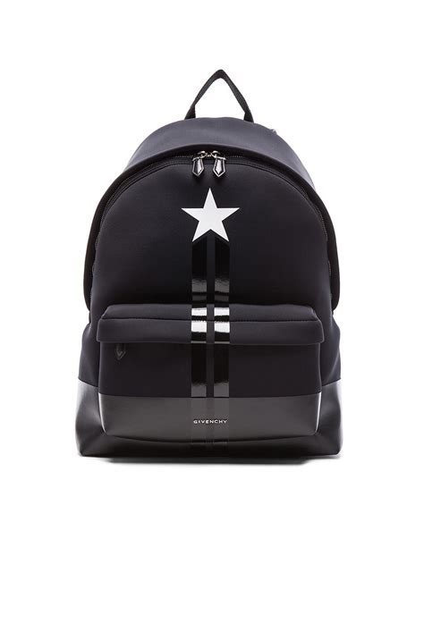 givenchy star stripe neoprene backpack|Givenchy Stars & Stripes Neoprene Backpack .